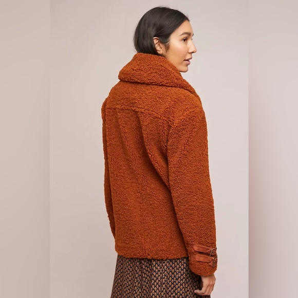 Anthropologie NWT Marrakech Sherpa Jacket - Picture 5 of 16